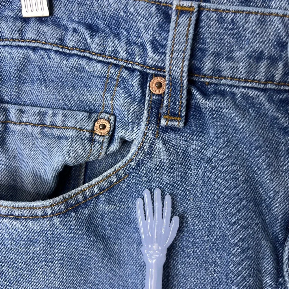 Vintage 1998 Levis 550 Relaxed Fit‎ Light Wash Jeans Mens 32x34